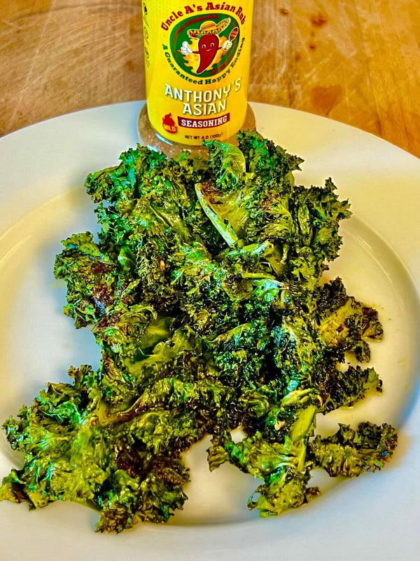 Asian Spice Krispy Kale!